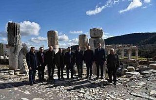 GEKA yönetim kurulu gladyatörler kenti Stratonikeia’da...