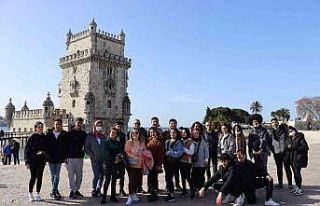 Gömeçli öğrenciler Portekiz’de staj gördü