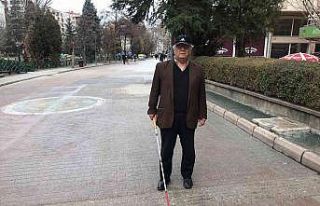 Görme engellilerin sarı çizgi çilesi bitmiyor