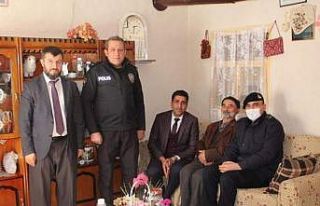 Günyüzülü şehidin ailesine ve kabrine ziyaret