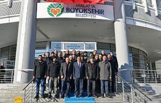 Gürkan, Eski Malatya sanayi esnafıyla bir araya...