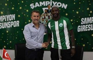 GZT Giresunspor’da Sankhare’nin sözleşmesi feshedildi