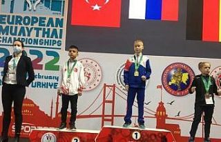 Hakkarili Kaçar, Avrupa 2.’si oldu