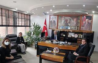 Haşit’ten, Başkan Yaman’a ziyaret