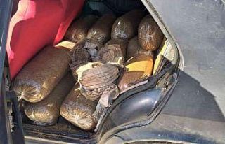 Hatay’da 180 kilogram bandrolsüz tütün ele geçirildi