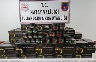 Hatay’da 258 kilogram kaçak nargile tütünü ele...