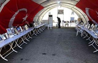 HDP önünde kardeşinin yolunu gözleyen abla Zekiye...