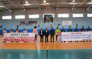Hizan’da Ahmet Çalık anısına futsal turnuvası