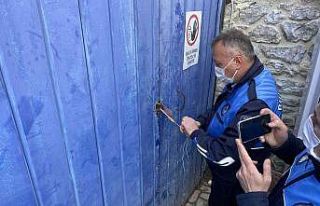 İBB ekipleri Anadolu Hisarı’ndaki kaçak yapılaşmayı...