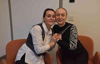 İkizler, kansere birlikte kafa tuttu