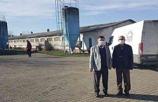 İl Tarım ve Orman Müdürü Çataklı, tavuk çiftliğini...