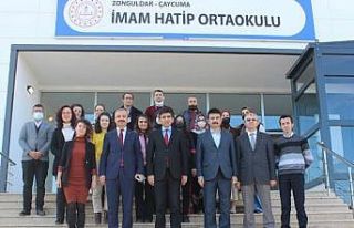 İmam Hatip Ortaokulu yeni binasında eğitim öğretime...