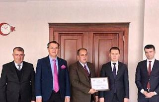 İnfaz Koruma Başmemuru Kandemir “Takdir Belgesi”...