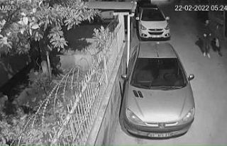 İnternet kablosu hırsızları kamerada