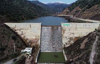 İsabeyli Barajı tamamen doldu