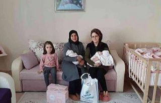 İskilip’te ’Hoş geldin bebek’ projesi devam...