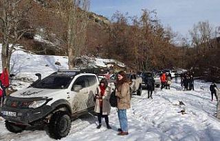 Isparta’da Erasmus öğrencileri off-road heyecanı...