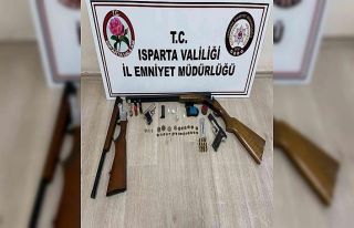 Isparta’da yapılan 16 uyuşturucu operasyonunda...