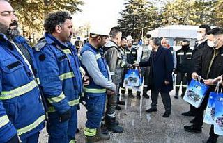 Isparta’ya destek için gelen ekipler memleketlerine...