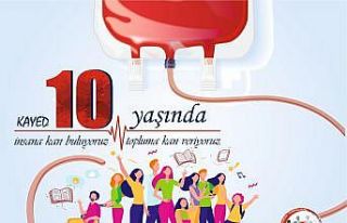 İyilik hareketi KAYED 10 yaşında