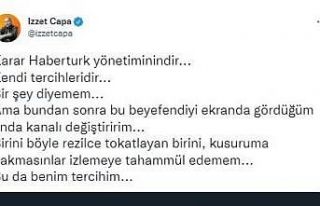 İzzet Çapa’dan Muharrem Sarıkaya tepkisi