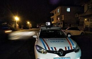 Jandarmadan Yerli ve Milli Radarla hız tespiti denetimi