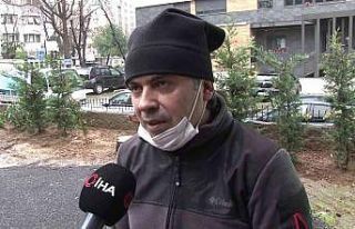 Kadıköy’de zeminin çökmesi ile çukura düşen...