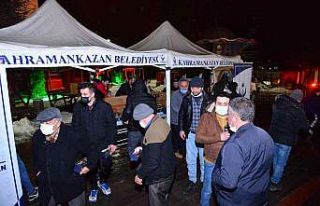 Kahramankazan’da Regaip Kandili bereketi