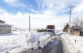 Kapalı kırsal mahalle yolu kalmadı