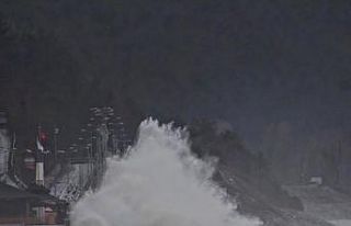 Karadeniz’de şiddetli fırtına