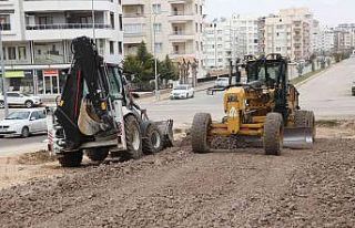 Karaköprü’de üst yapı çalışmaları sürüyor