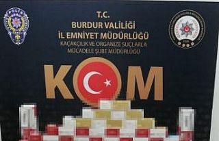 Kargoyla gönderilen 29 bin makaron ele geçirildi