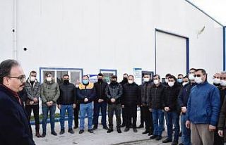 Karla mücadele ekiplerini tebrik etti