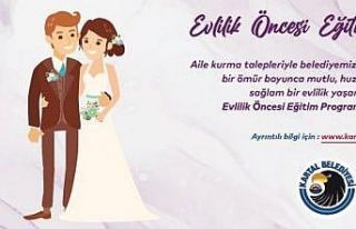 Kartal Belediyesi yuva kuracak çiftler için ‘Evlilik...
