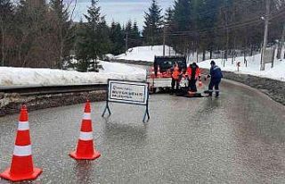 Kartepe zirve yolu bakım onarımdan geçti