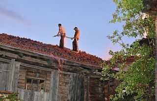 Kastamonu’da elektrik panosundan çıkan yangın...