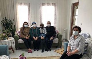 Kaymakam Baştürk gaziler ile görüştü