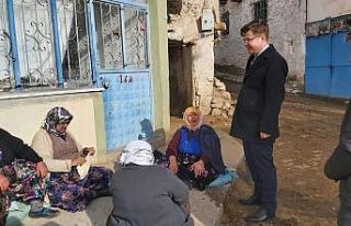 Kaymakam Düzgün’den köy ziyareti
