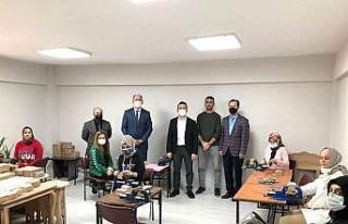 Kaymakam Görmüş; "Kadın kursiyerlerin ev...