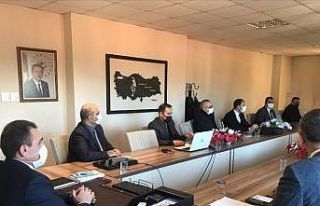 Kaymakam İlyas Memiş, Lise Müdürleri ile toplantı...