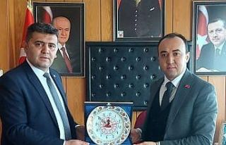 Kaymakam Pelvan’dan, Belediye Başkanı Gürel’e...