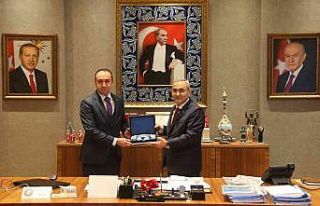 Kaymakam Pelvan’dan Kütahya’ya veda