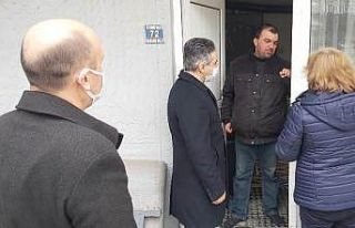 Kaymakam Taşçı engelli vatandaşları yalnız bırakmıyor