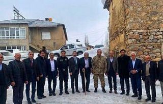 Kaymakam Tugay’dan köy ziyareti