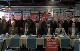 Kayseri Yozgatlı Dernekler Federasyonu kuruldu