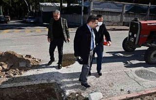 Kemer Belediyesi Başkan Vekili Fidan, yol yapım...