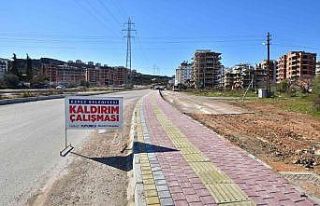 Kepez Belediyesi’nden engelsiz kaldırım