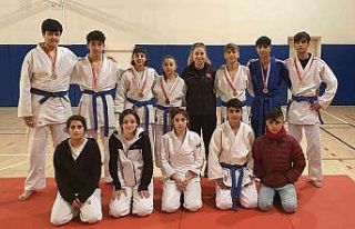 Kepezli judocuların ilk turnuva deneyimi