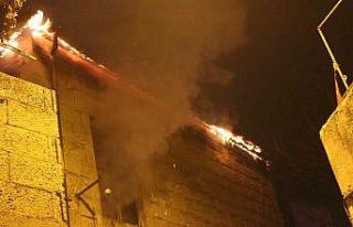 Kilis’te korkutan yangın