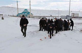 Kış şartlarında yiyecek bulmakta zorlanan sokak...